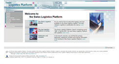 Desktop Screenshot of logistikplattform.ch