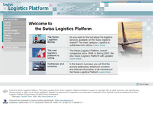 Tablet Screenshot of logistikplattform.ch
